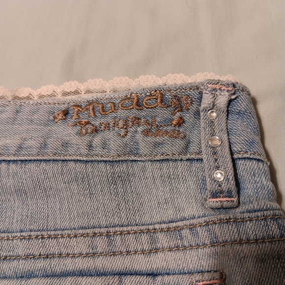 Custom coquette Y2K Mudd fur shorts - Picture 4 of 9